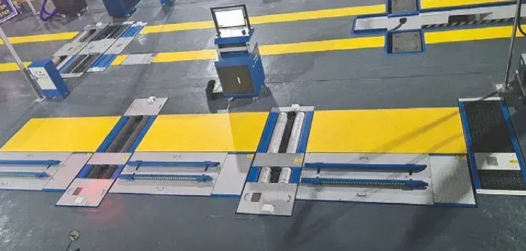Brake testers and inspection line equipment.